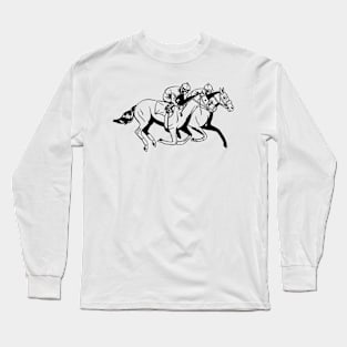 Racing Horses Race Horse Long Sleeve T-Shirt